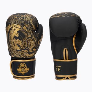 DBX BUSHIDO "Gold Dragon" bokszkesztyűk arany/fekete