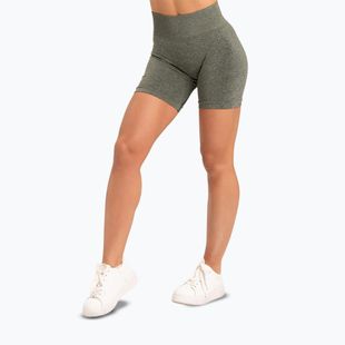 Női edzőnadrág Gym Glamour Seamless khaki színben
