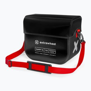 Extrawheel Handy XL 7.5L kerékpár kormánytáska fekete E0150