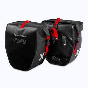 Csomagtartók Extrawheel Rider 2 x 15 l black