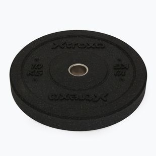 XTREXO fekete bumper olimpiai súlytárcsa 10 kg TRX-BMP010