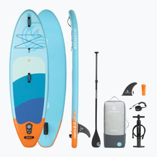 Felfújható gyermek SUP deszka szett AQUASTIC Perth 8'0" allround blue