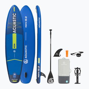 Felfújható SUP deszka szett AQUASTIC Perth 10'8" allround dark blue