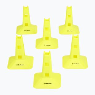 Készlet bójákból OneTeam TRFTB03 MD6 6 darab sárga