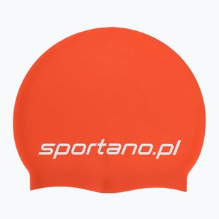Úszó sapka SPORTANO silicone orange
