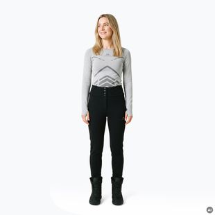 Női sínadrág KADVA Nora WMNS WP 5K/3K SOFTSHELL fekete