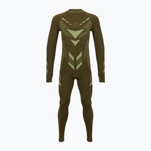Férfi thermo fehérnemű szett KADVA Alpinestep Thermo SH Light Plus Set Green