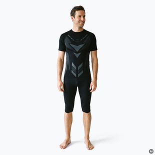 Férfi thermo fehérnemű szett KADVA Alpinestep Thermo SH Light Plus Set Black