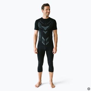 Férfi thermo fehérnemű szett KADVA Alpinestep Thermo SH Light Plus Set Black