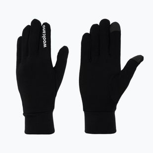Kesztyűk Woolcano GLV1106 Czarny
