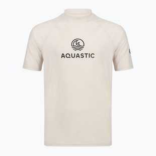 Férfi póló AQUASTIC Rimos UV 50+ UPF beige
