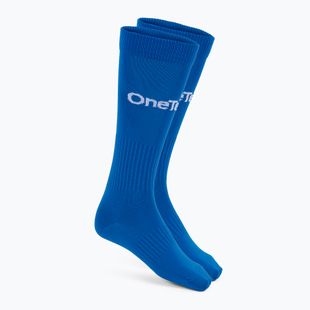Gyerek focizokni OneTeam Precision football socks blue