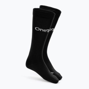 Gyerek focizokni OneTeam Precision football socks szett 2-pack fekete