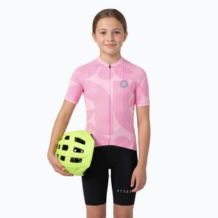 Gyerek kerékpáros mez ATTABO Vites WMNS pink