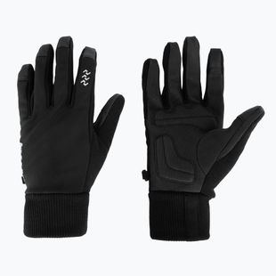 Kerékpáros kesztyűk ATTABO LOREEF GLOVES szélálló bélelt black