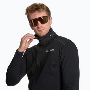 Kerékpáros nyakmelegítő ATTABO LOREEF MULTIFUNCTIONAL BAND bélelt black