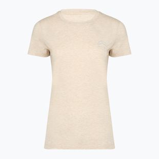 Női túrapóló KADVA Merivra merino beige