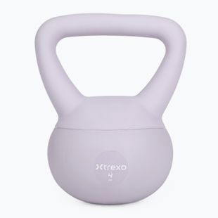 Puha kettlebell XTREXO 4 kg purple