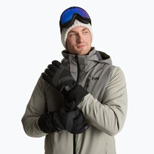 KADVA Mountain Flow Pro síkesztyű bőr 3M Thinsulate fekete