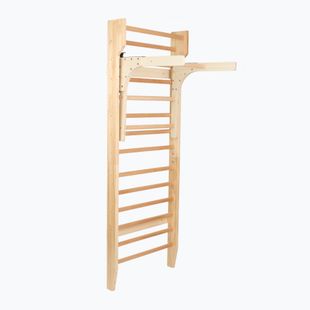 Tornafal létra húzódzkodó rúddal XTREXO LW100 wooden
