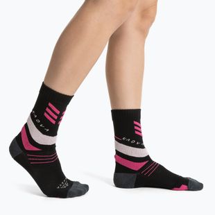 Női zokni KADVA Stride Coolmax 2 pár fekete