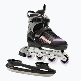 ATTABO Bladeroll gyermek inline korcsolya állítható fekete/lila