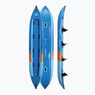 Felfújható kajak 4-osobowy AQUASTIC Cortez 16'9" hybrid blue