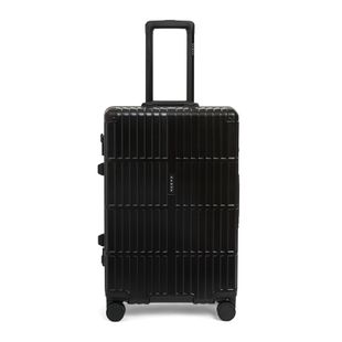 Közepes utazó bőrönd Kadva Tigre 64l Black
