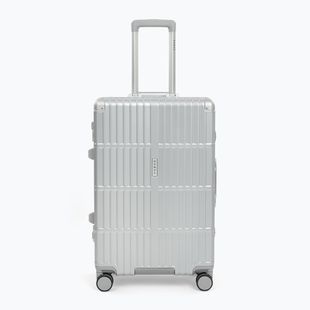Közepes utazó bőrönd Kadva Tigre 64l Silver