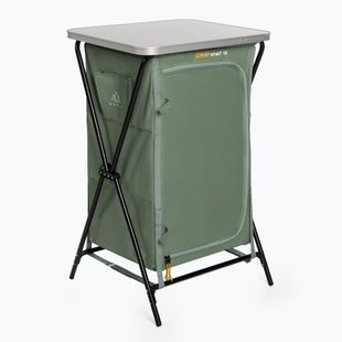 KADVA CAMPshelf 13 zöld utazó szekrény