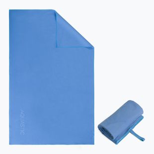 AQUASTIC Havlu L tengerészkék gyorsszárító törölköző