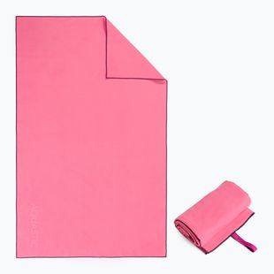 AQUASTIC Havlu XL gyorsan száradó törölköző rózsaszínű