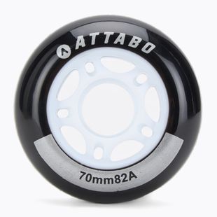 Görkorcsolya kerék ATTABO Wheels 70 mm 4 db fekete