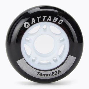 Görkorcsolya kerék ATTABO Wheels 74 mm 4 db fekete