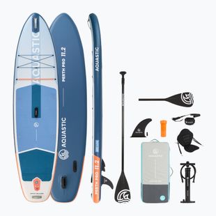 SUP AQUASTIC Perth Pro 11'2" allround fehér deszka