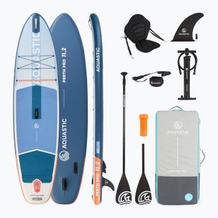 SUP deszka AQUASTIC Perth Pro 11'2" allround white