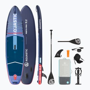 AQUASTIC SUP deszka Perth Pro 11'2" allround sötétkék