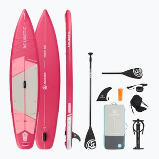 Felfújható SUP deszka szett AQUASTIC Touring 11'6" pink