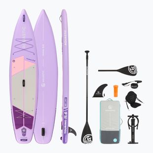 Felfújható SUP deszka szett AQUASTIC Touring 11'6" purple