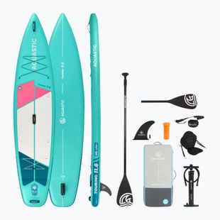 SUP AQUASTIC Touring deszka 11'6" zöld