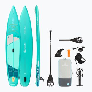 SUP AQUASTIC Touring deszka 12'6" zöld
