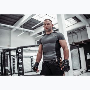 Férfi rashguard HOOK FIGHTING Base fekete