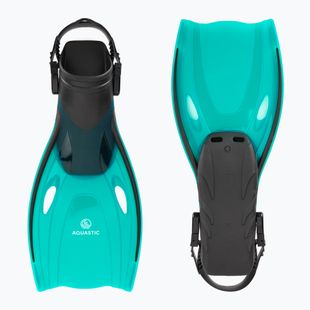 AQUASTIC Jetty kék búvárúszó uszonyok