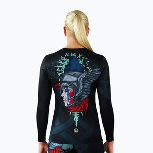 Női GroundGame Valkyria Rashguard Fekete 22WRASHLSVALK