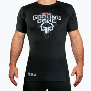 Férfi Ground Game Skullz többszínű rashguard