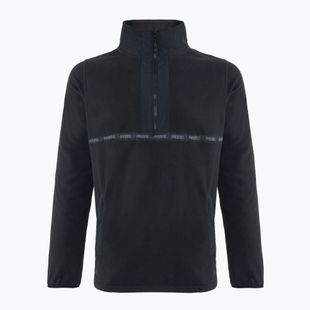 Férfi pulóver PROSTO Half Zip Fleece Nero black