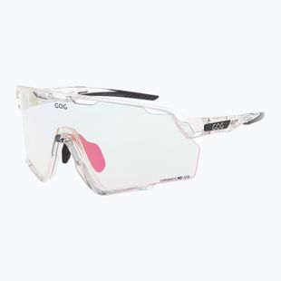 Napszemüveg GOG Prometheus photochromic pink/black reflex pink