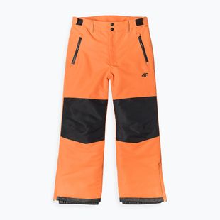 Gyerek snowboard nadrág 4F FNK M658 orange