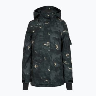 Női snowboard kabát 4F F586 multicolour allover