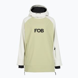 Női snowboard pulóver 4F F289 olive